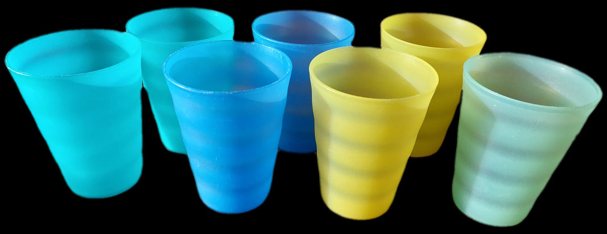7 drykkjarglös frá Tupperware