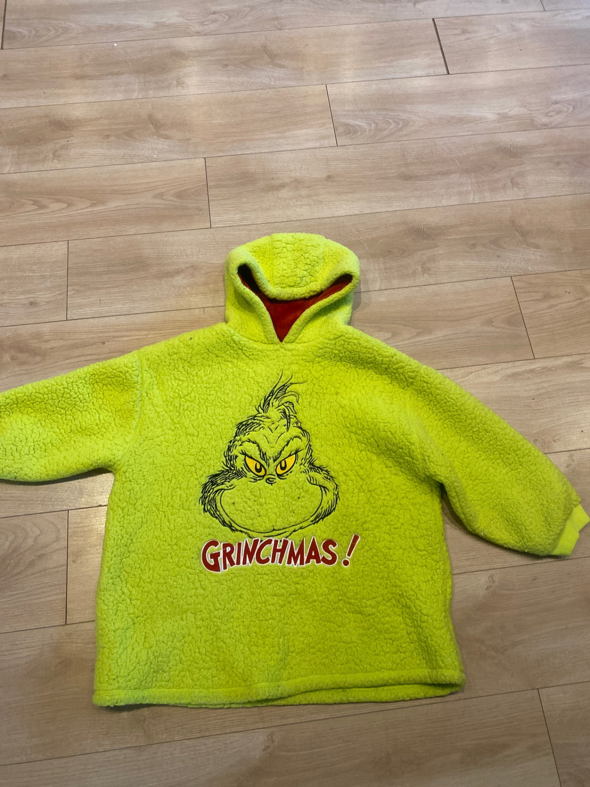 GrinchKósýpeysaOnesizeKids