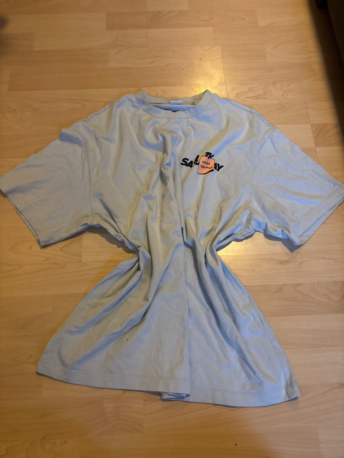 (XL) blár bolur 