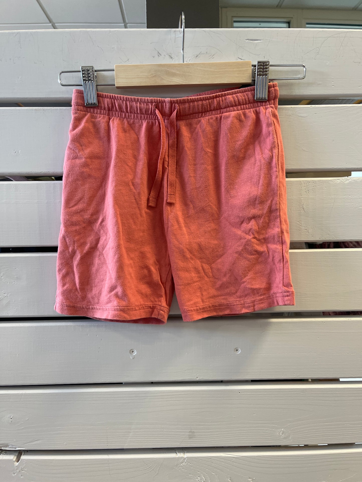 H&M stuttubuxur rauð 128