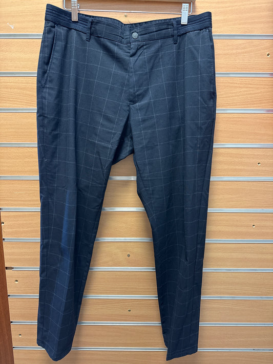 Zara köflóttar buxur XL