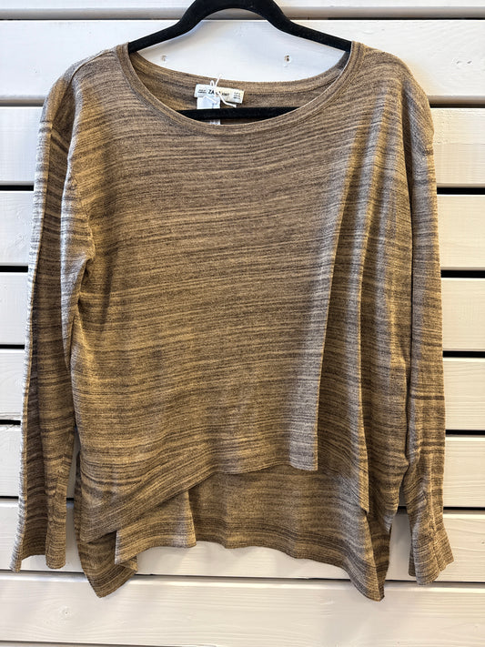Brún Zara knit peysa