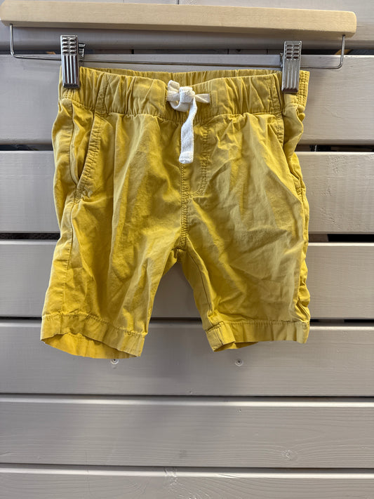 H&M gular stuttbuxur 98
