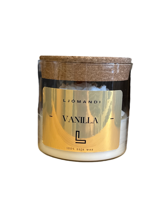 Gler vanilla stórt