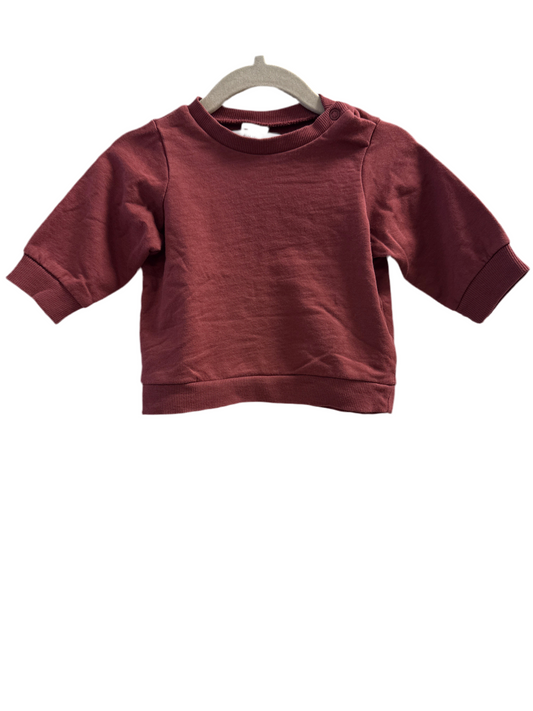 H&M vínrauð peysa 62