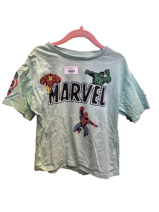 Sægrænn marvel bolur 4 ára