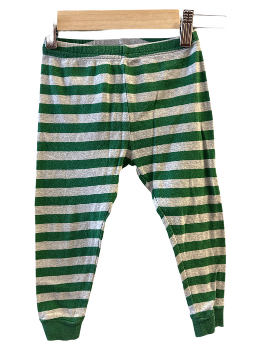 Leggins röndott græn 24