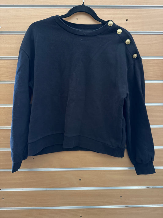 H&M svört peysa M