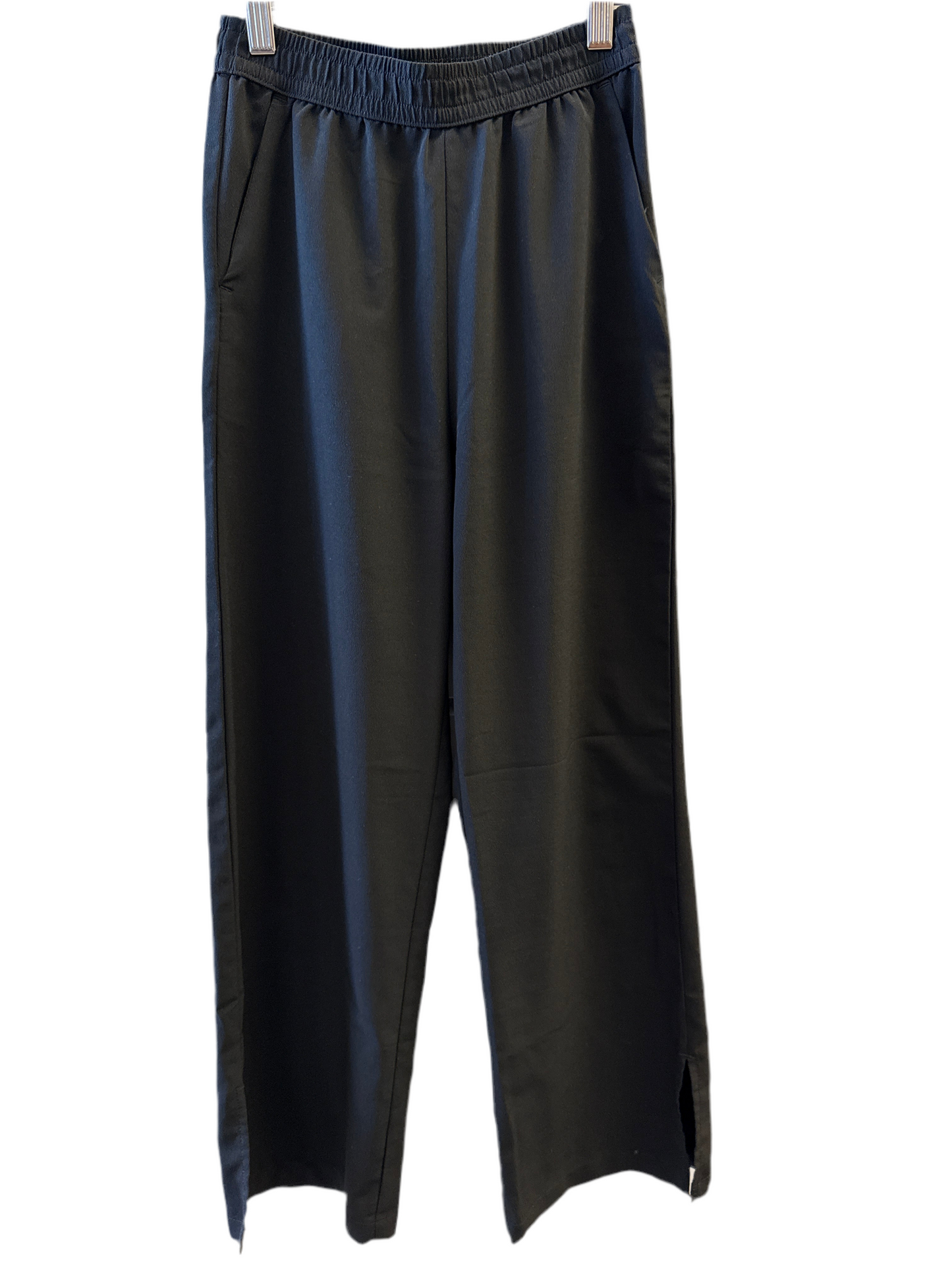 Svartar H&M buxur, St. 146, 10-11 ára