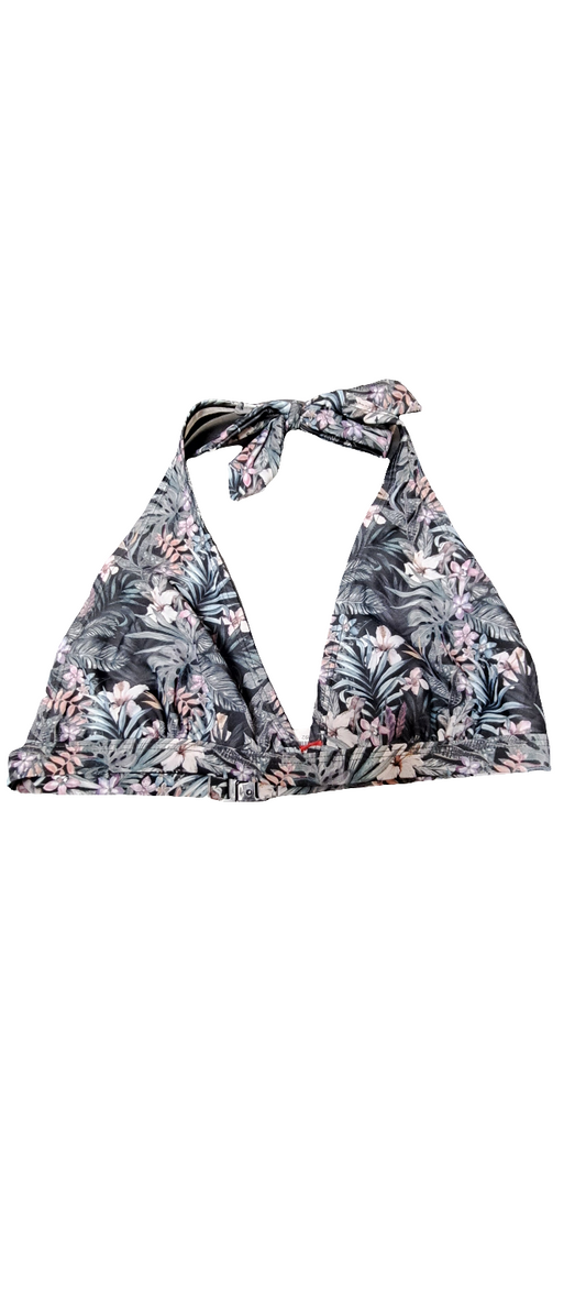 Blóma bikini toppur