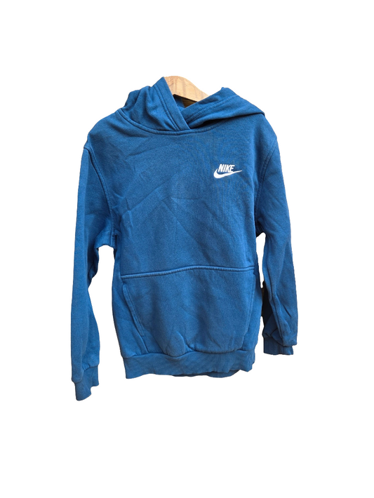 Nike hettupeysa blá stærð 137-147