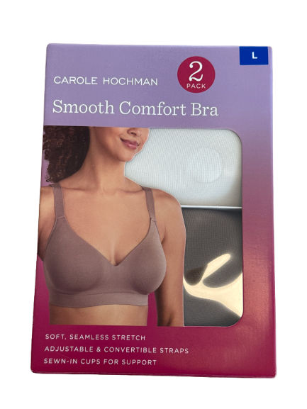 smooth comfort bra 2 pack ónotað