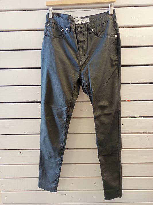 Pleðurbuxur XXL