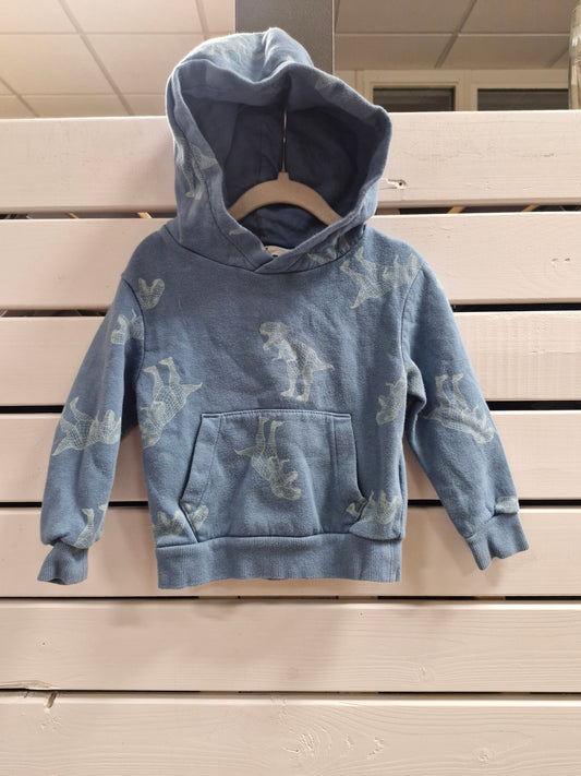 2-3 ára H&M risaeðlu peysa - beige