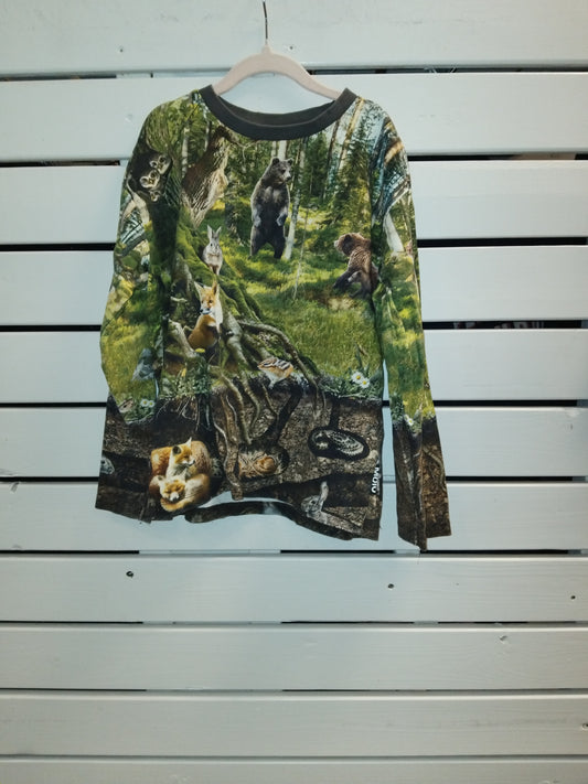 Molo peysa, dýraprint140