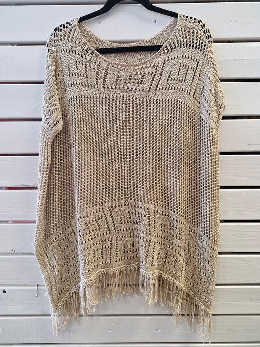 Gyllt mussa L/XL 1x notuð