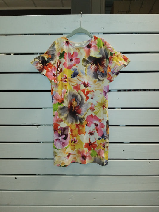 Molo kjóll, blómamynstur134/140