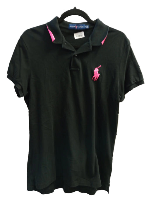 Polo RL bolur svartur/bleikur XL