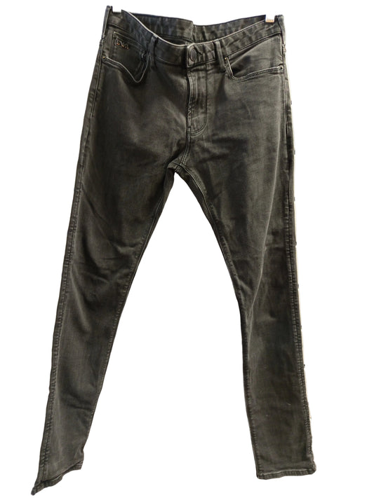Armani svartar gallabuxur 32/34