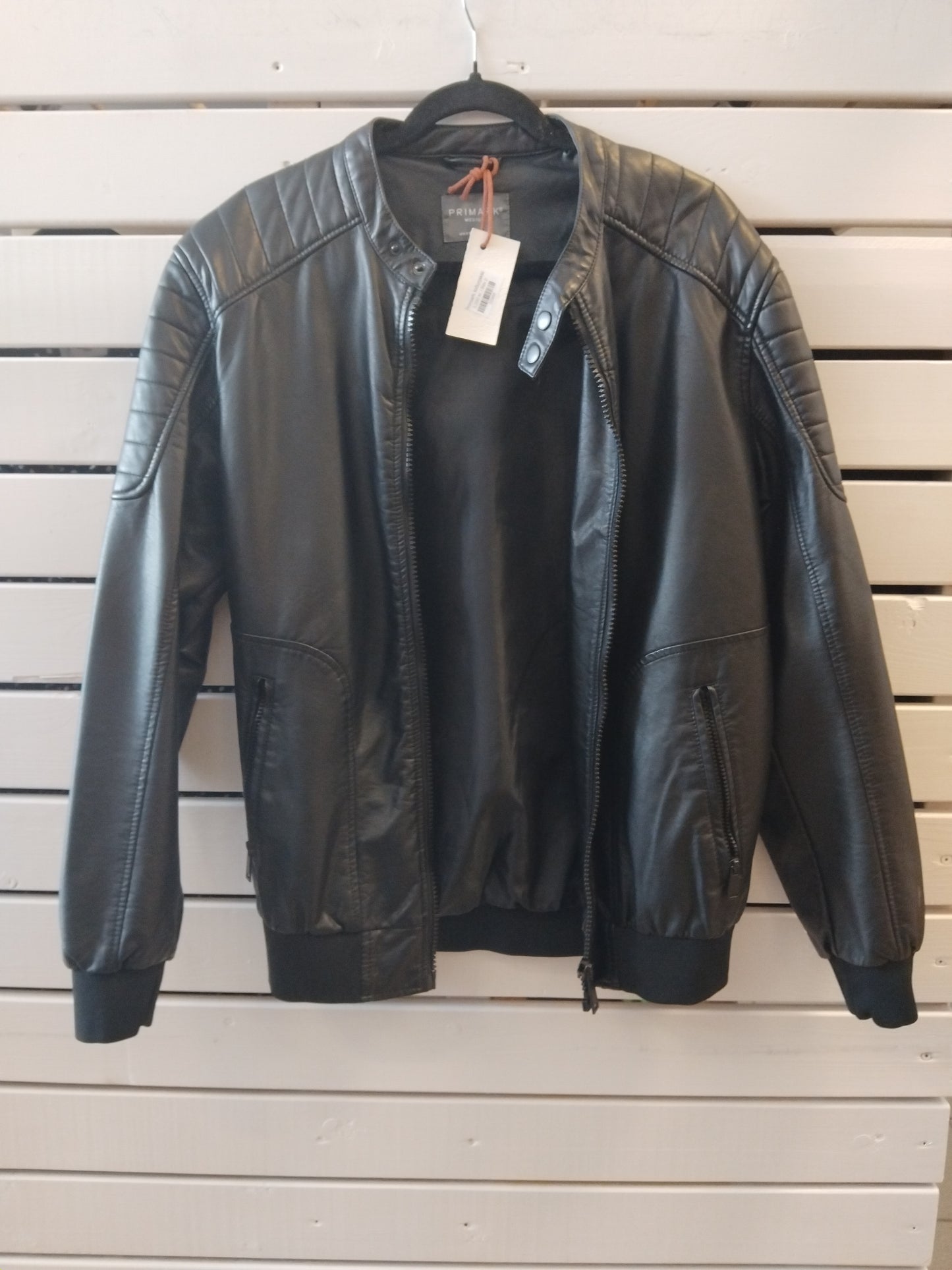 Primark leðurjakki M