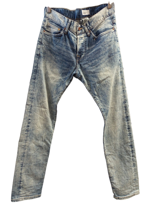 H&M ljósar gallabuxur 30/32