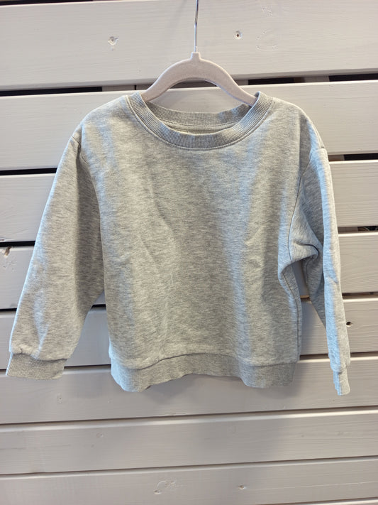 H&M grá peysa 98/104