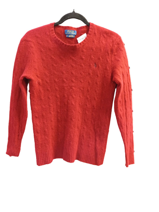 Polo RL rauð peysa S