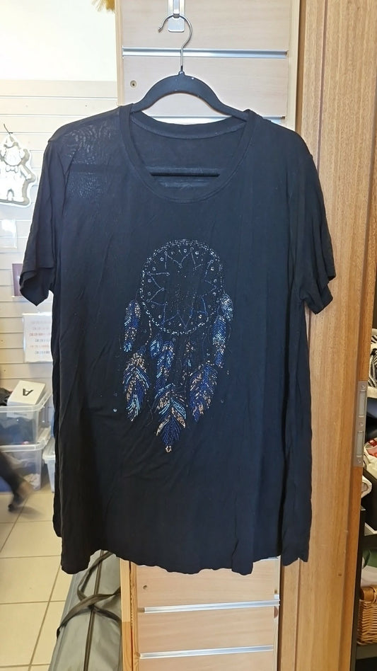 Svartur bolur ca XL/XXL