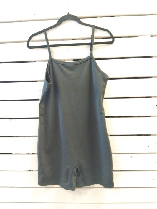 Svartur leotard ca L