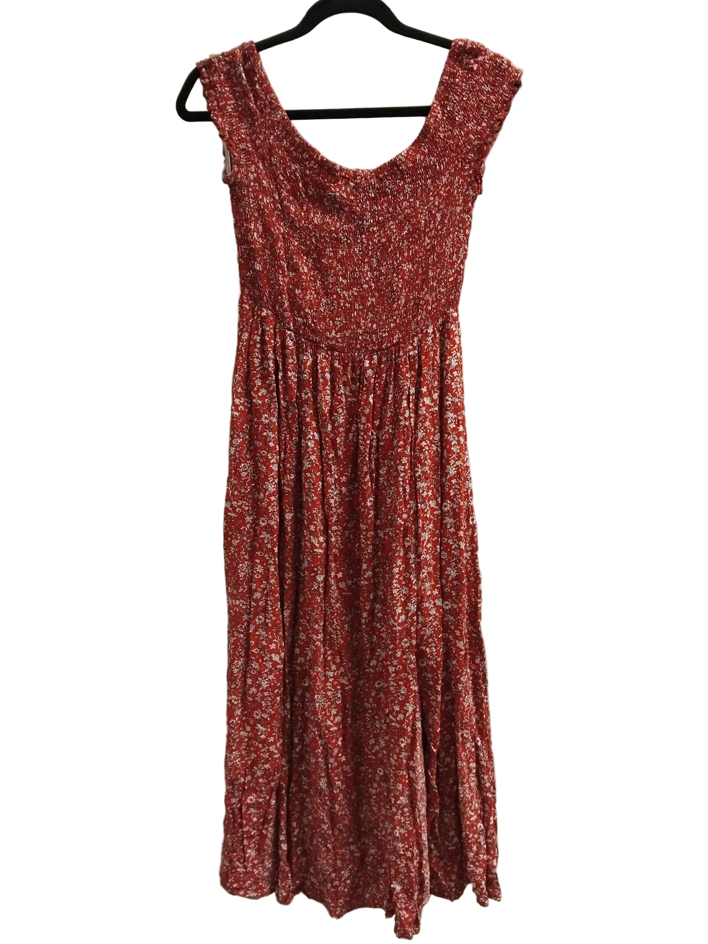 Rauður sumarkjóll L