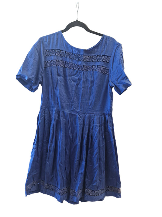 Asos blár kjóll 44