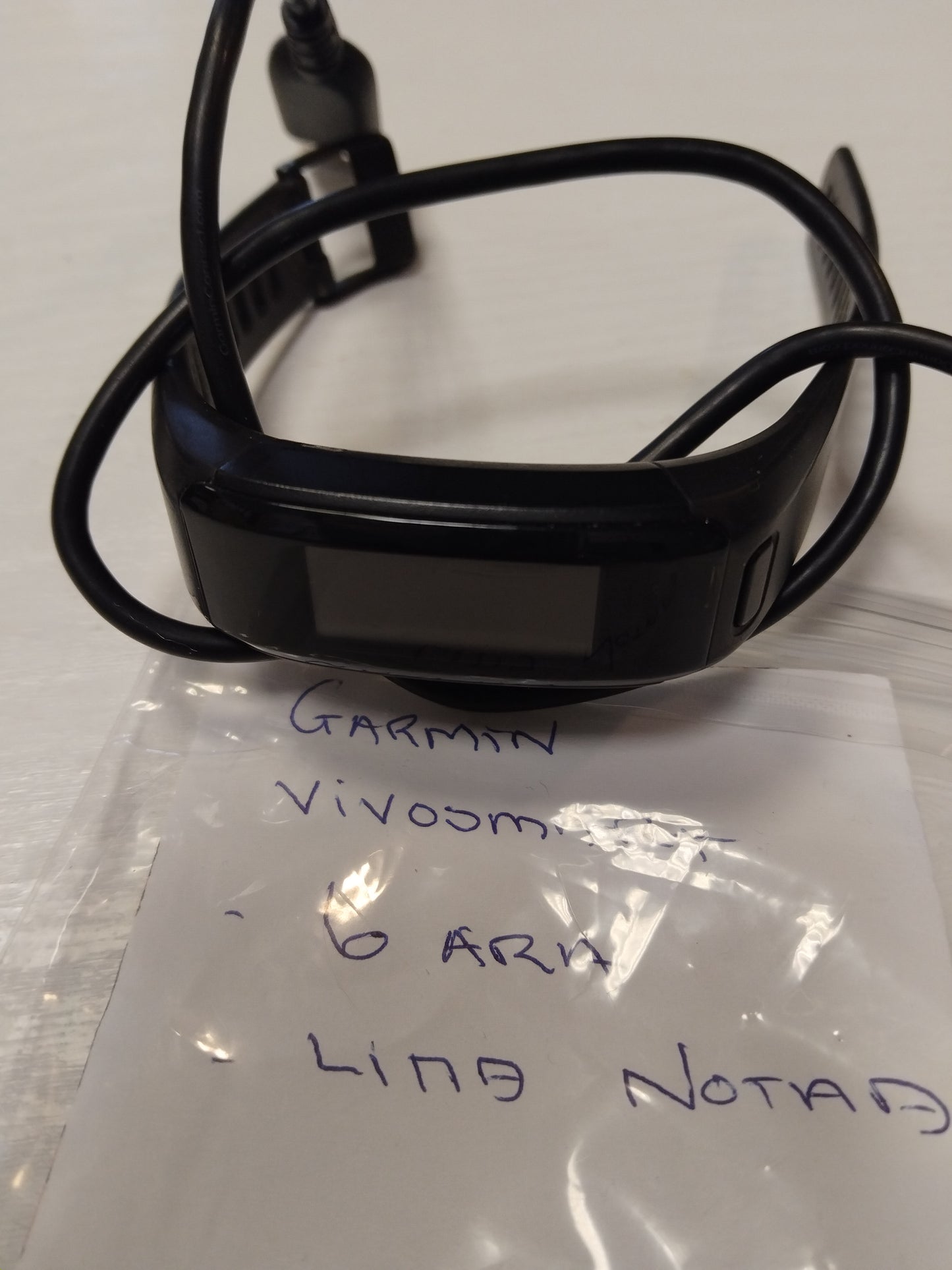 Garmin Vivosmart úr, 6 ára en lítið notað