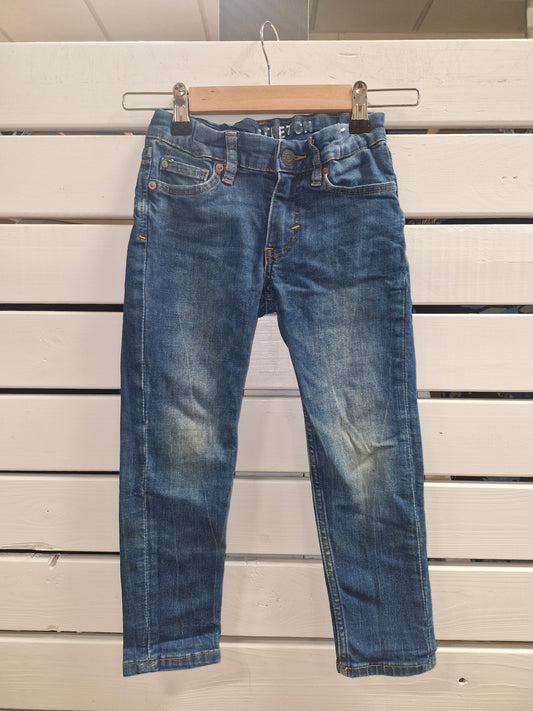 4-5 ára skinny fit & denim gallabuxur