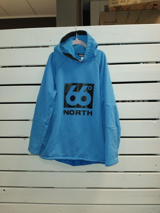 66 hettupeysa, blá164cm