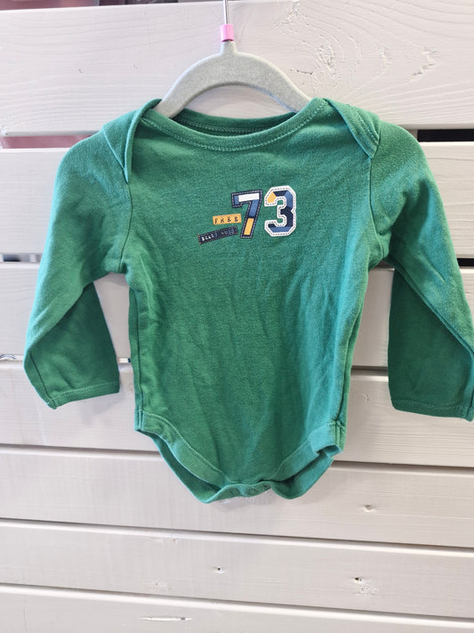 Græn síðerma samfella 80